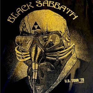 Black Sabbath Medium Slim Fit Tee
